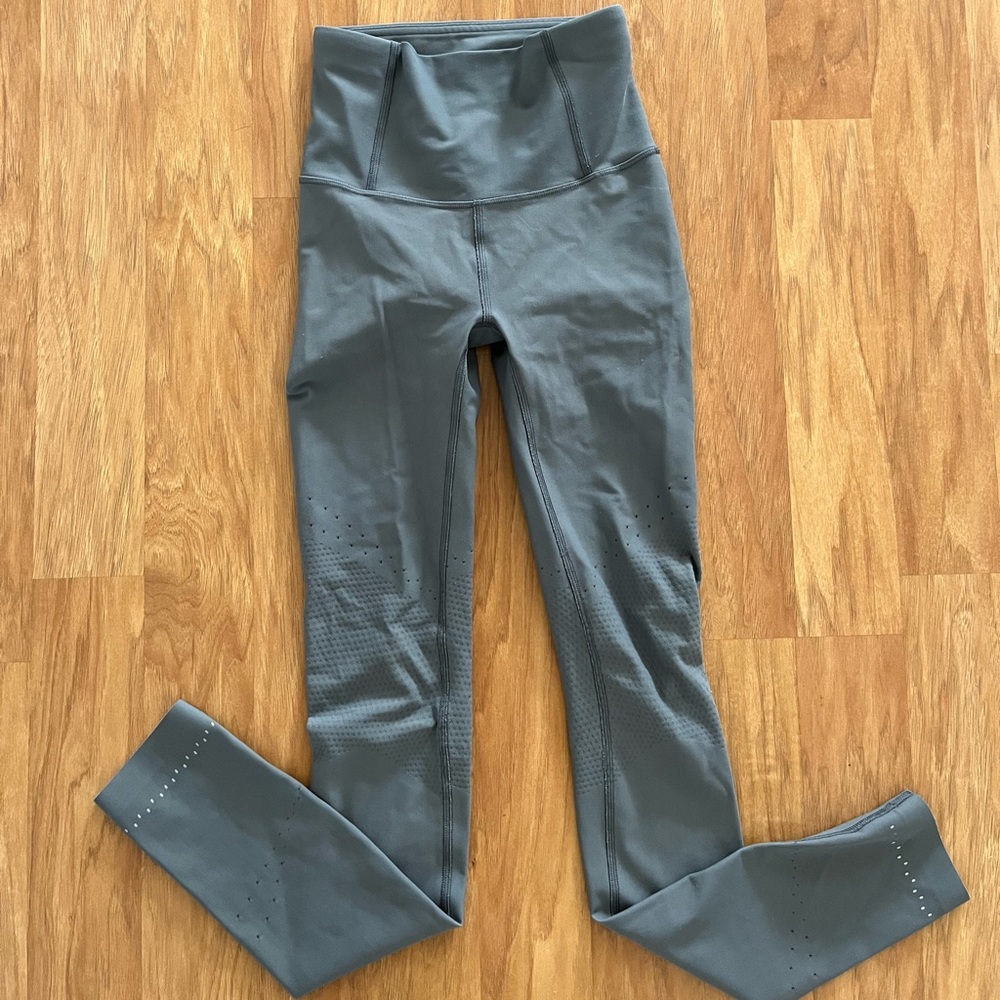 Lululemon gray running tight size 2